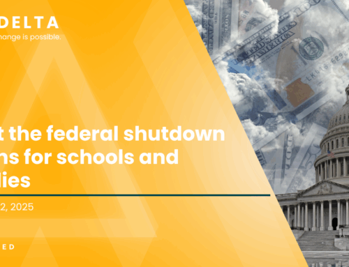 The federal government is shut down. What does that mean for education?